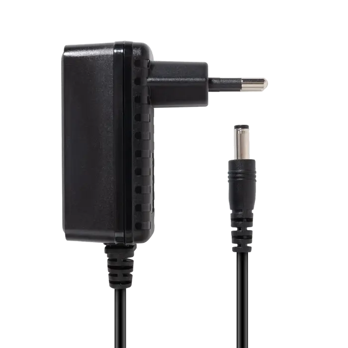 Strømadapter 12V DC/2A 1.5m, Svart