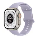 Apple Watch Series 9 45mm Armband i silikon, Lila