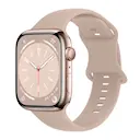 Rem af silikone til Apple Watch Series 8 41mm Lyserød