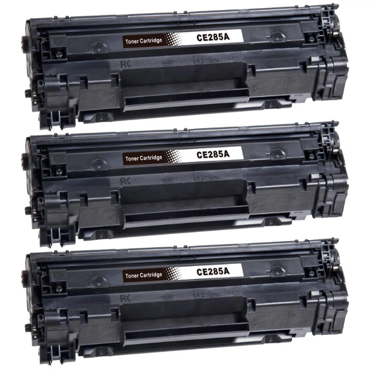 3-pack Kompatibel toner - erstatter HP 36A / CB436A - sort, 2000 sider