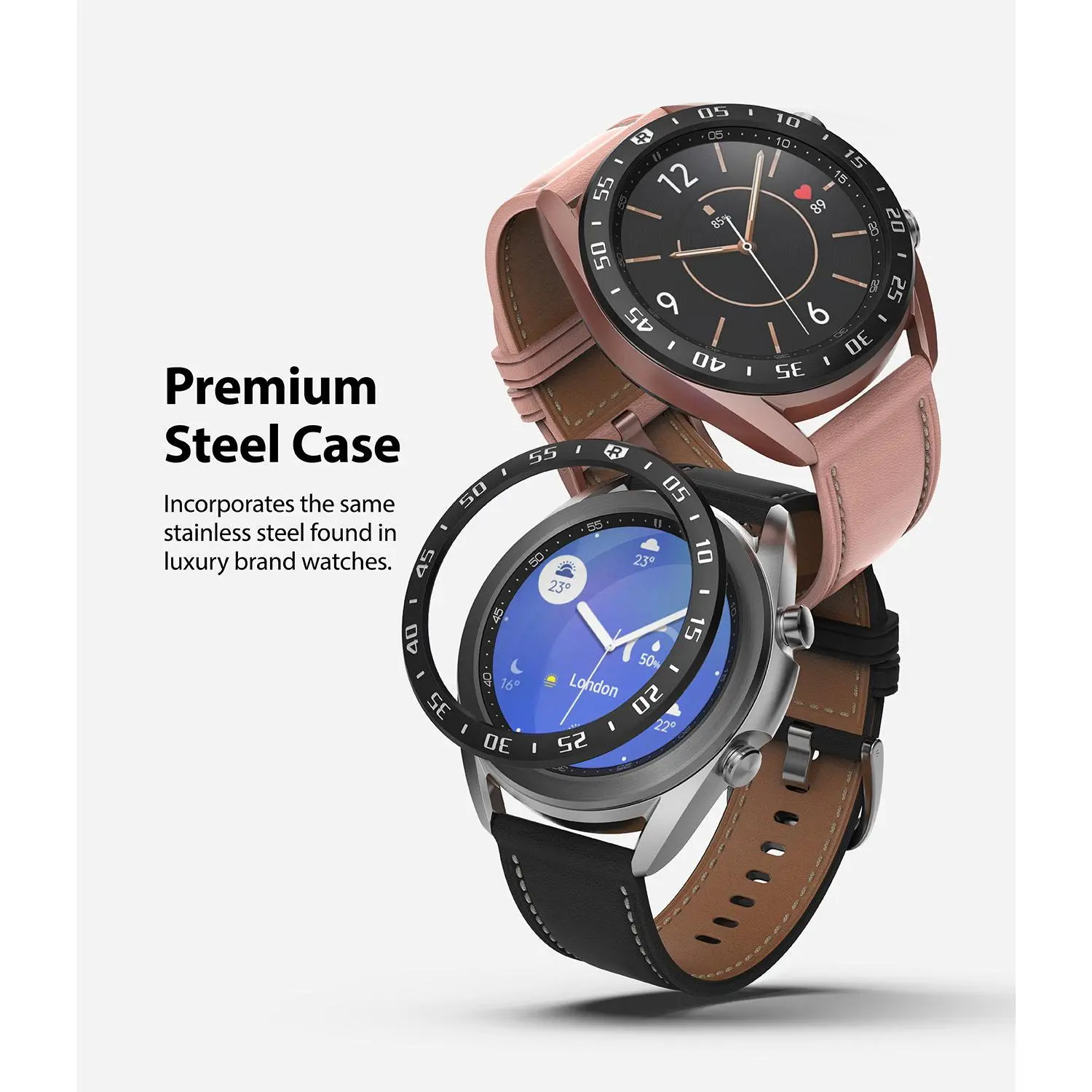 Bezel Styling Samsung Galaxy Watch 3 41mm Svart
