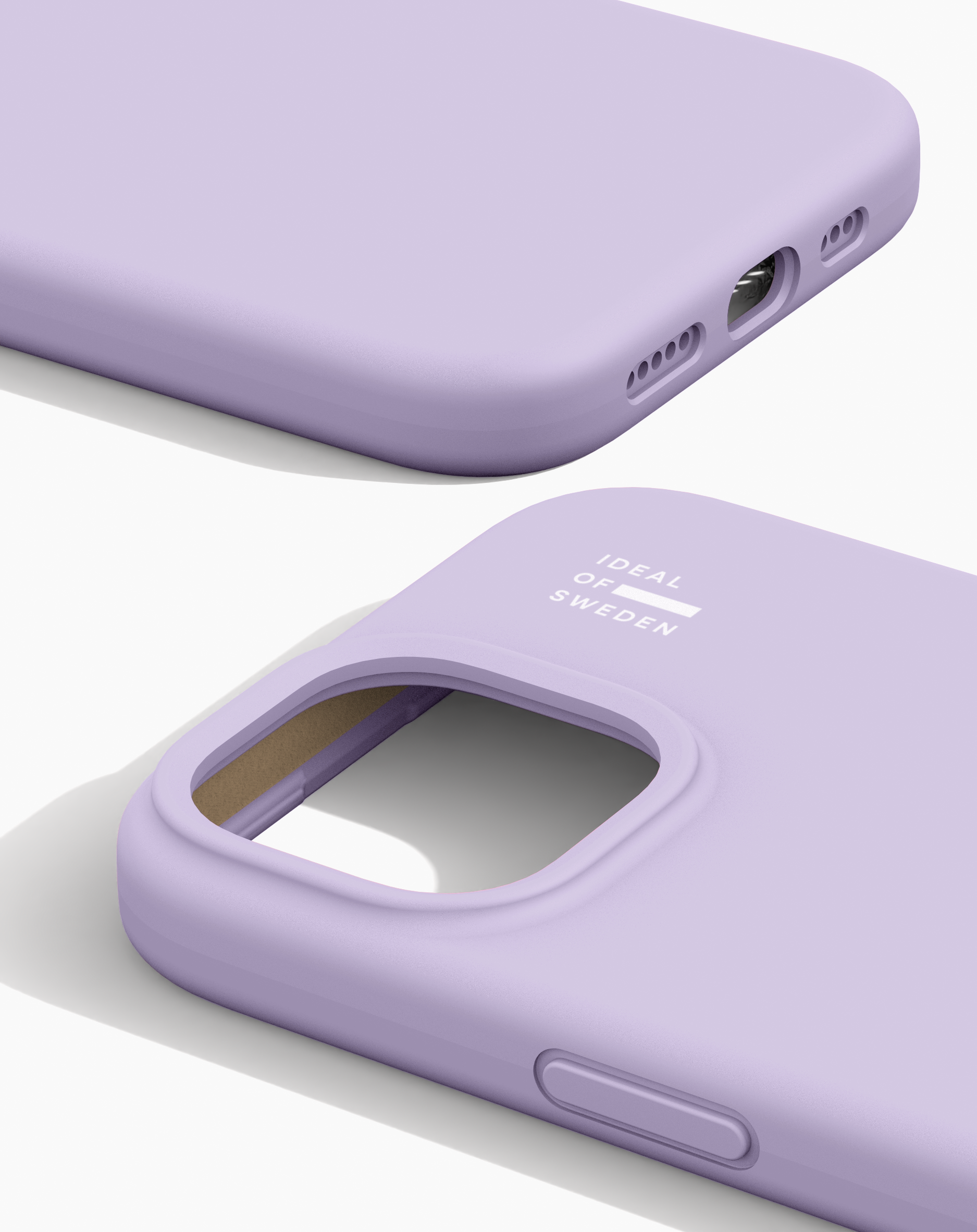MagSafe Silicone Case iPhone 14 Lavender Milk