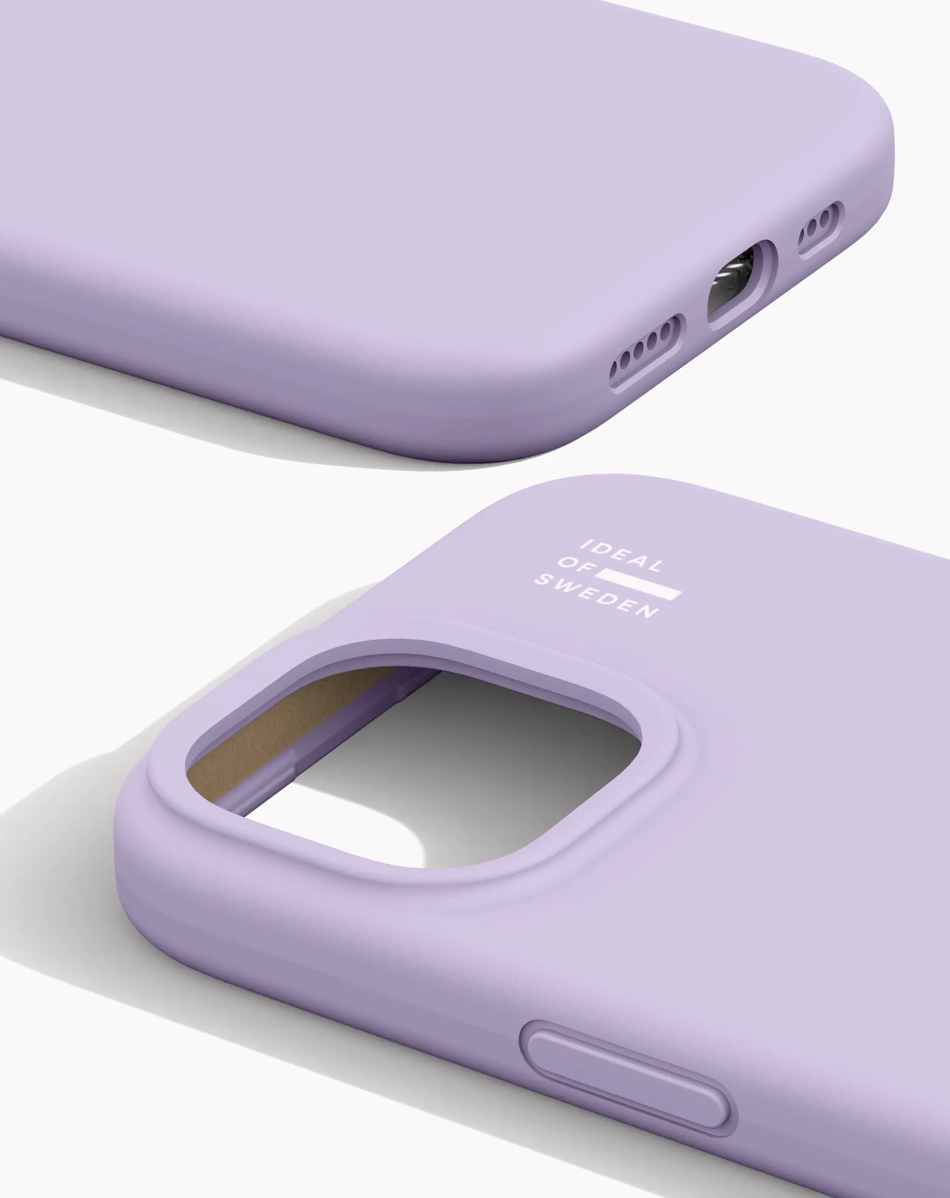 MagSafe Silicone Case iPhone 14 Lavender Milk