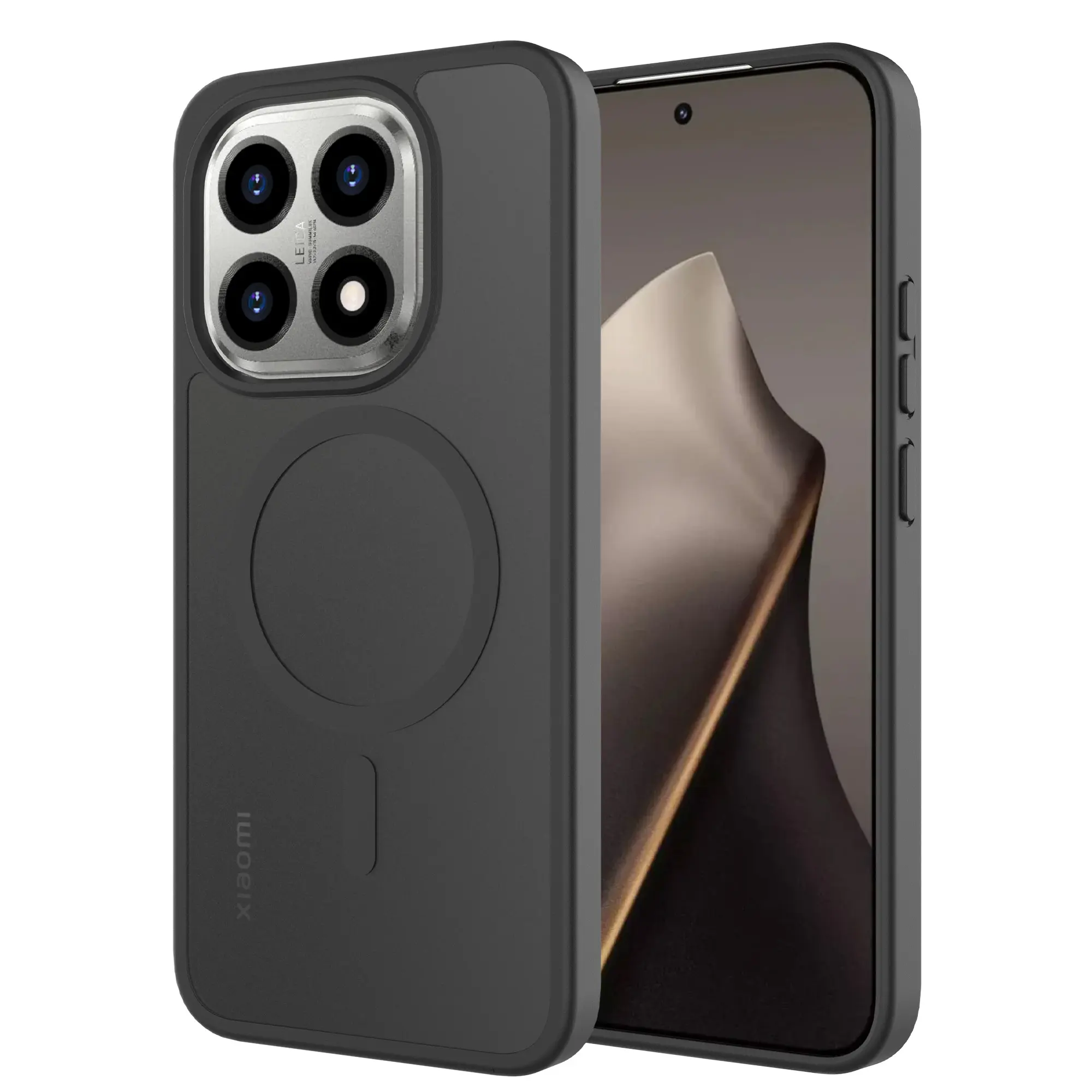 Magnetic Hybrid Skal Xiaomi 15T Frosted Black