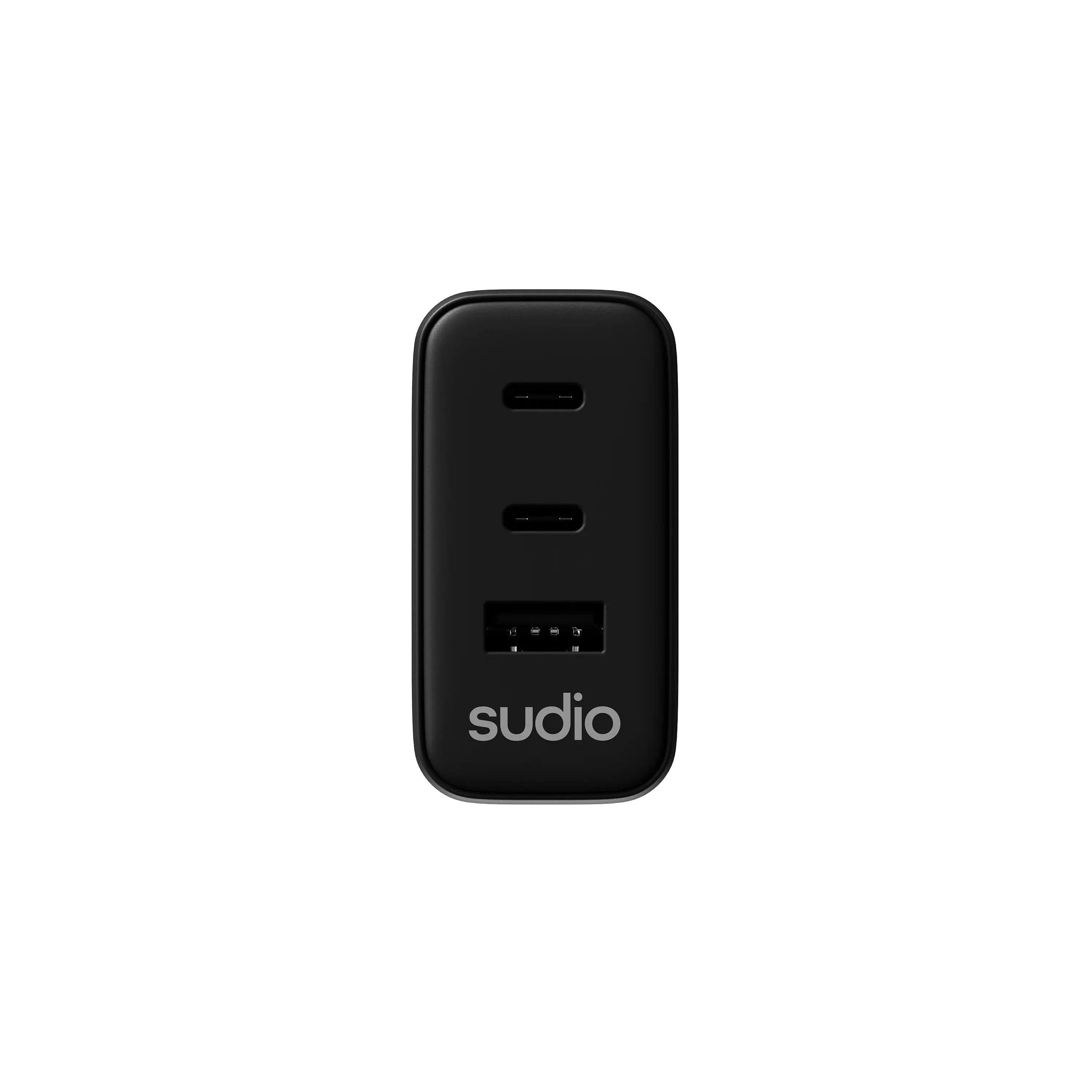 P3 Väggladdare 65W 2 x USB-C + USB-A Svart