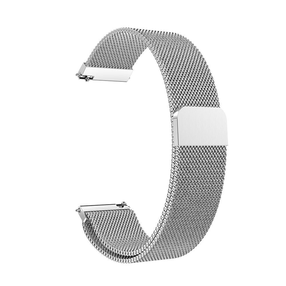 Withings ScanWatch Light Reim Milanese Loop Sølv - Luksuriøst armbånd med magnetisk lukking - Rustfritt stål