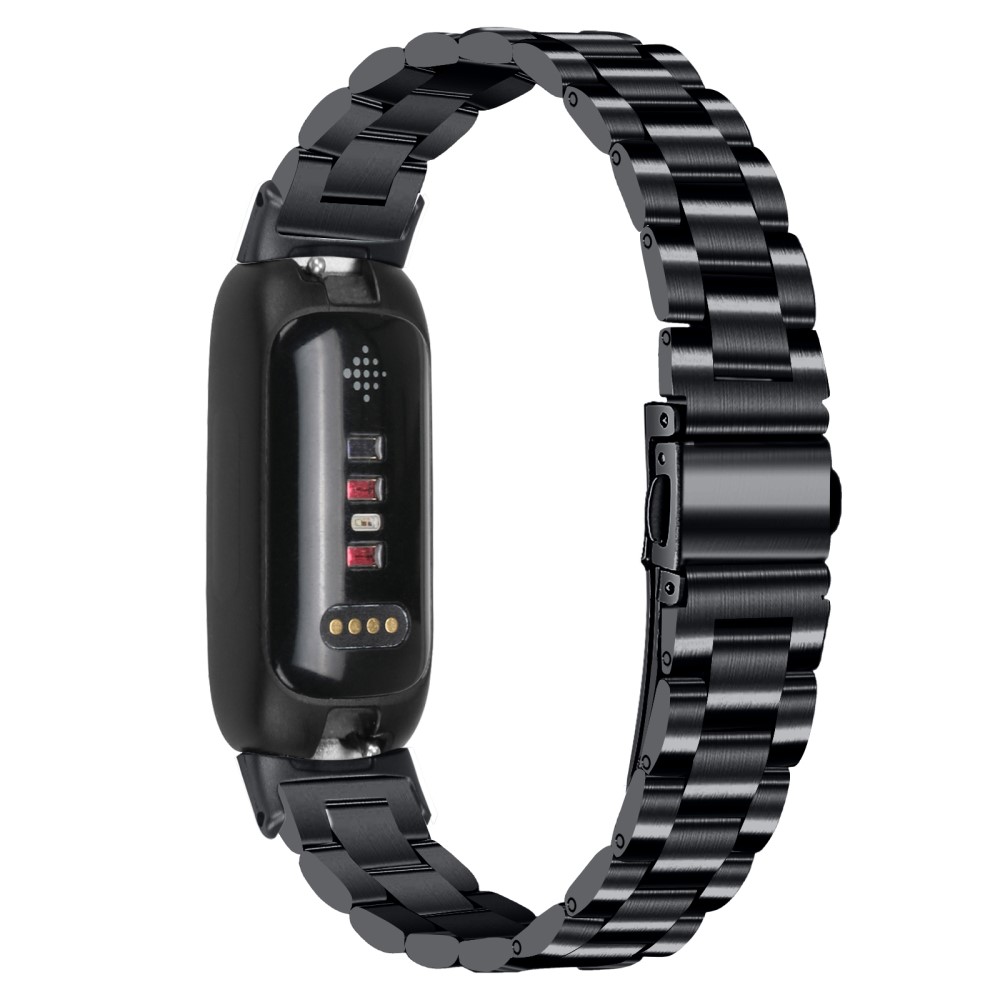 Fitbit Inspire 3 Metal Reim svart - Armbånd i luksuriøs og stilren design