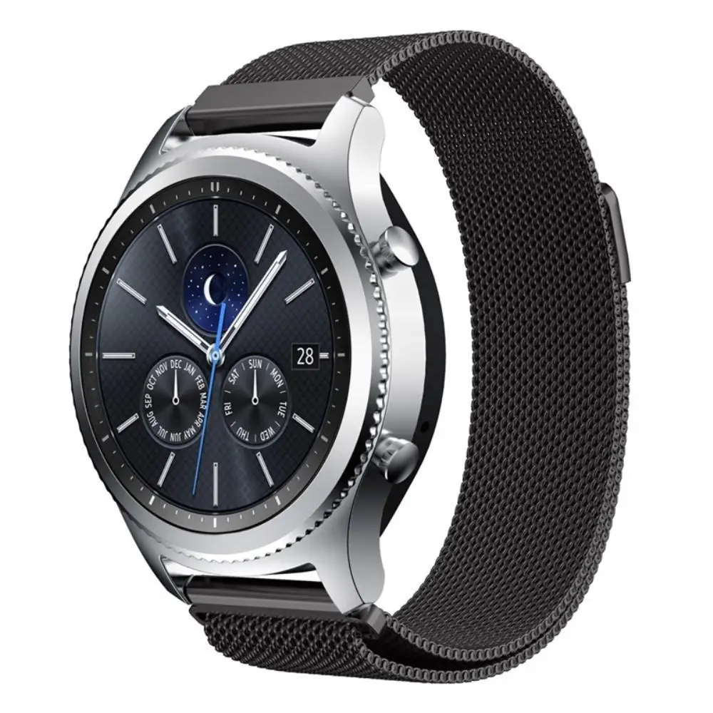 Armbånd Milanese Samsung Gear S3 Frontier Sort