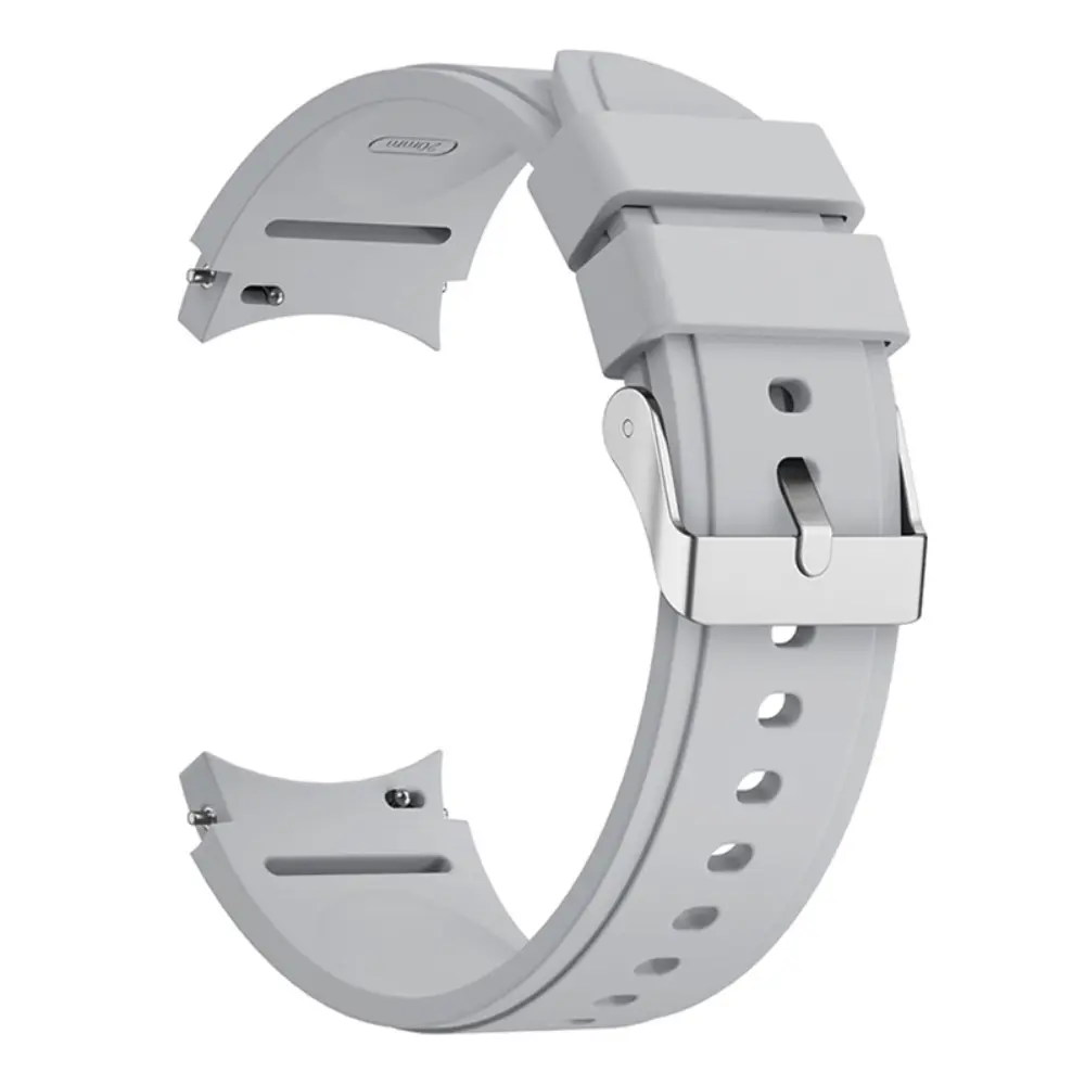 Full Fit Silikonarmband Samsung Galaxy Watch 7 44mm grå