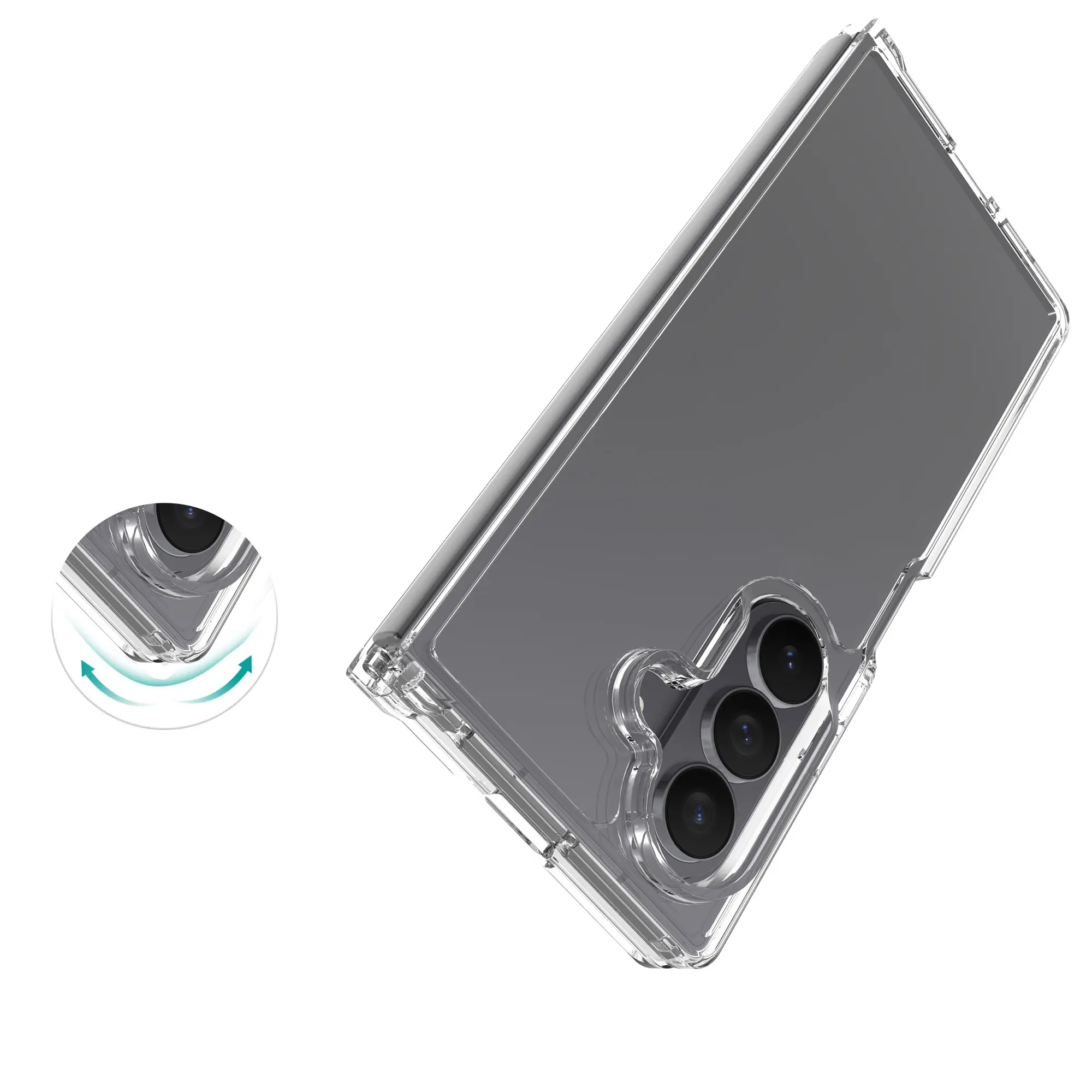 Hybridskal Samsung Galaxy Z Fold 8 Ultra transparent