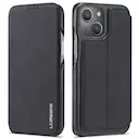 Slim Tegnebogsetui iPhone 14 Plus sort