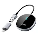 Trådløs CarPlay-adapter til biler med kablet CarPlay Sort