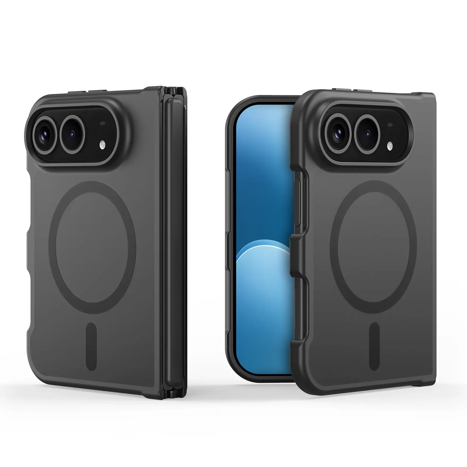 Yind Magnetiskt Skal iPhone Ultra Black