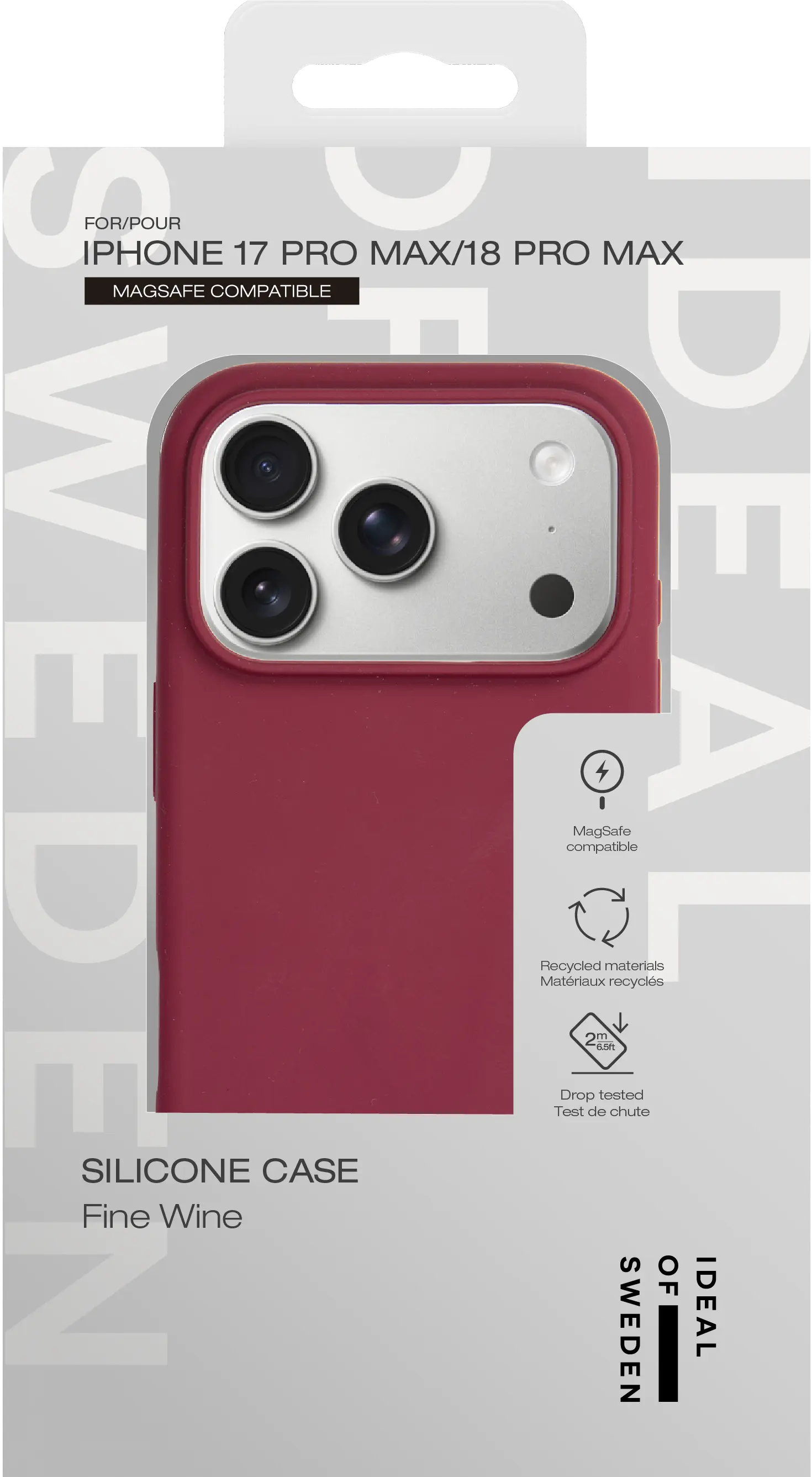 MagSafe Silicone Case iPhone 17 Pro Max Fine Wine