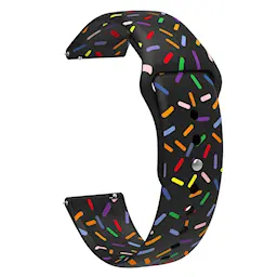 Polar Pacer Pro Reim Silikon svart sprinkles