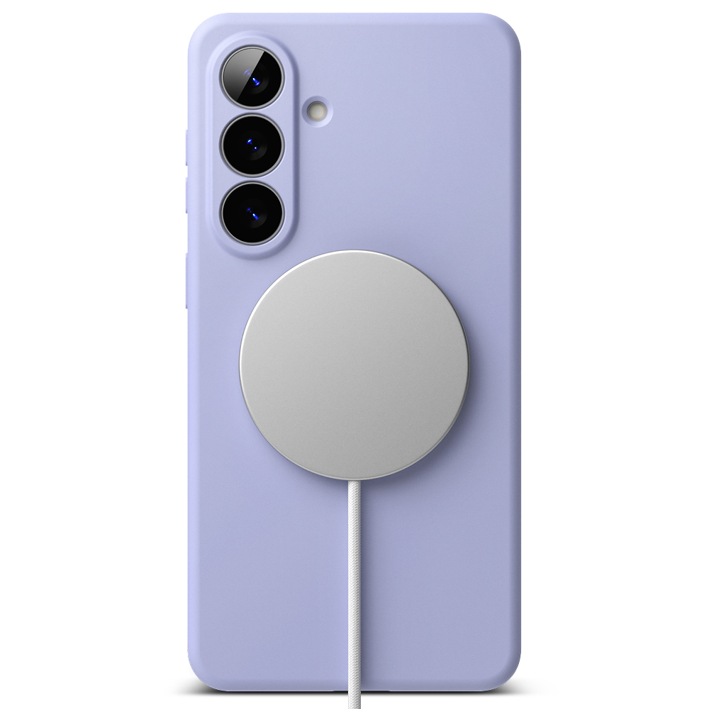 Silicone Magnetic Case Samsung Galaxy S26 Plus Lavender