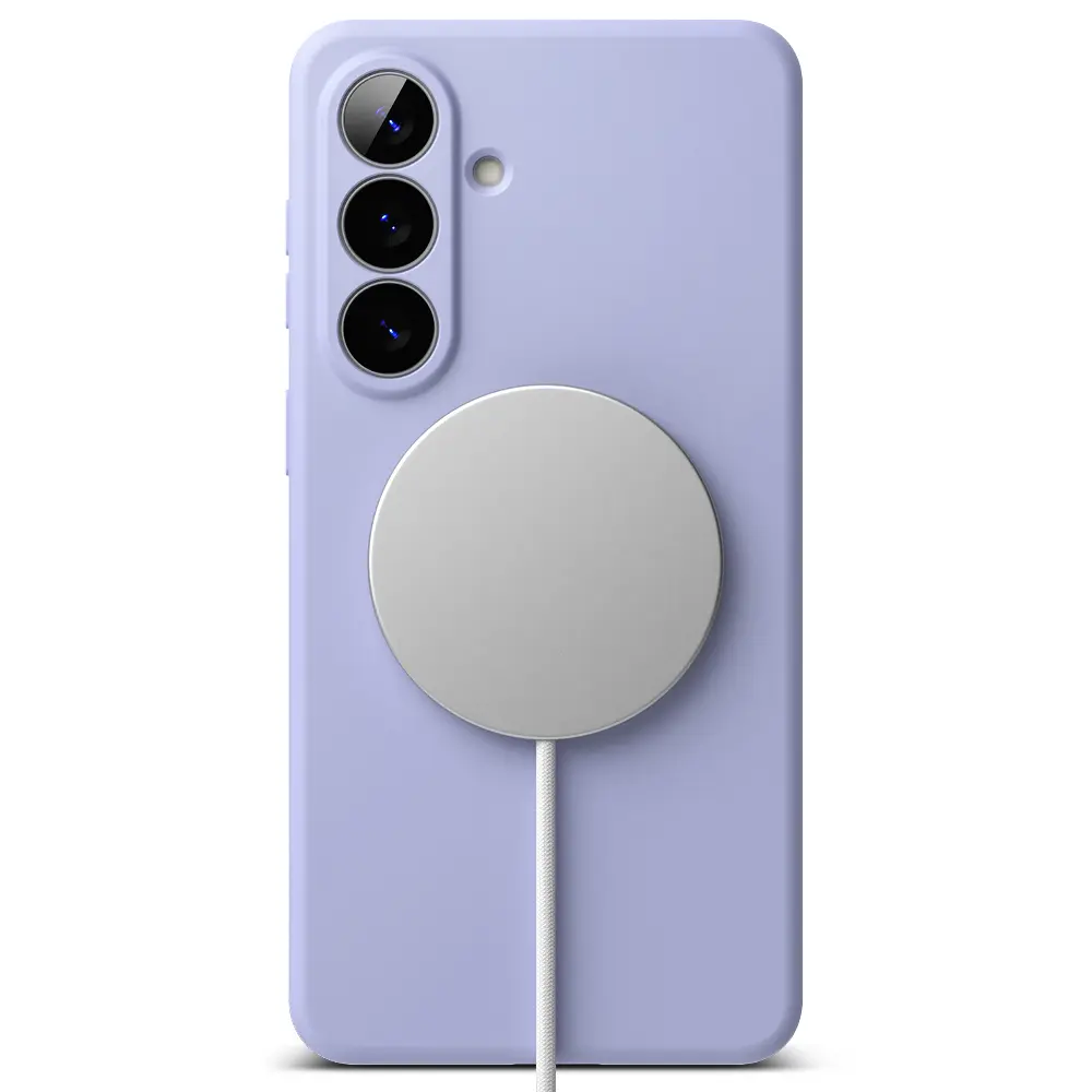 Silicone Magnetic Case Samsung Galaxy S26 Plus Lavender