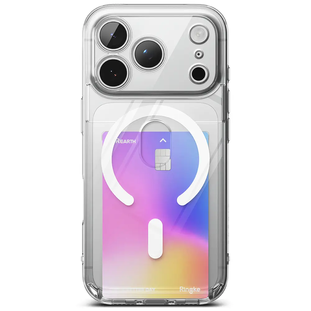 Fusion Card Magnetic Case iPhone 18 Pro Clear
