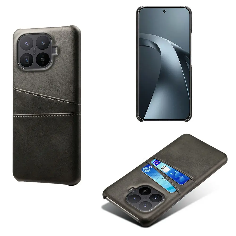 Card Slots Case Xiaomi 17T Pro Svart