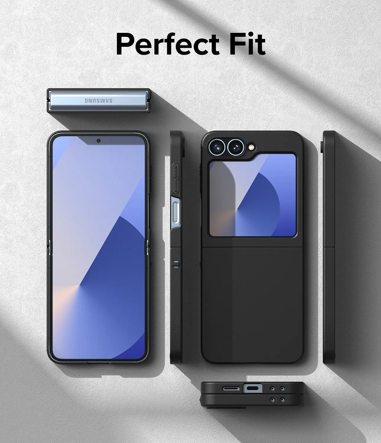 Slim Magnetic Case Samsung Galaxy Z Flip 7 FE Black