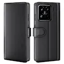 Ægte Læderetui Xiaomi 15 Pro Sort