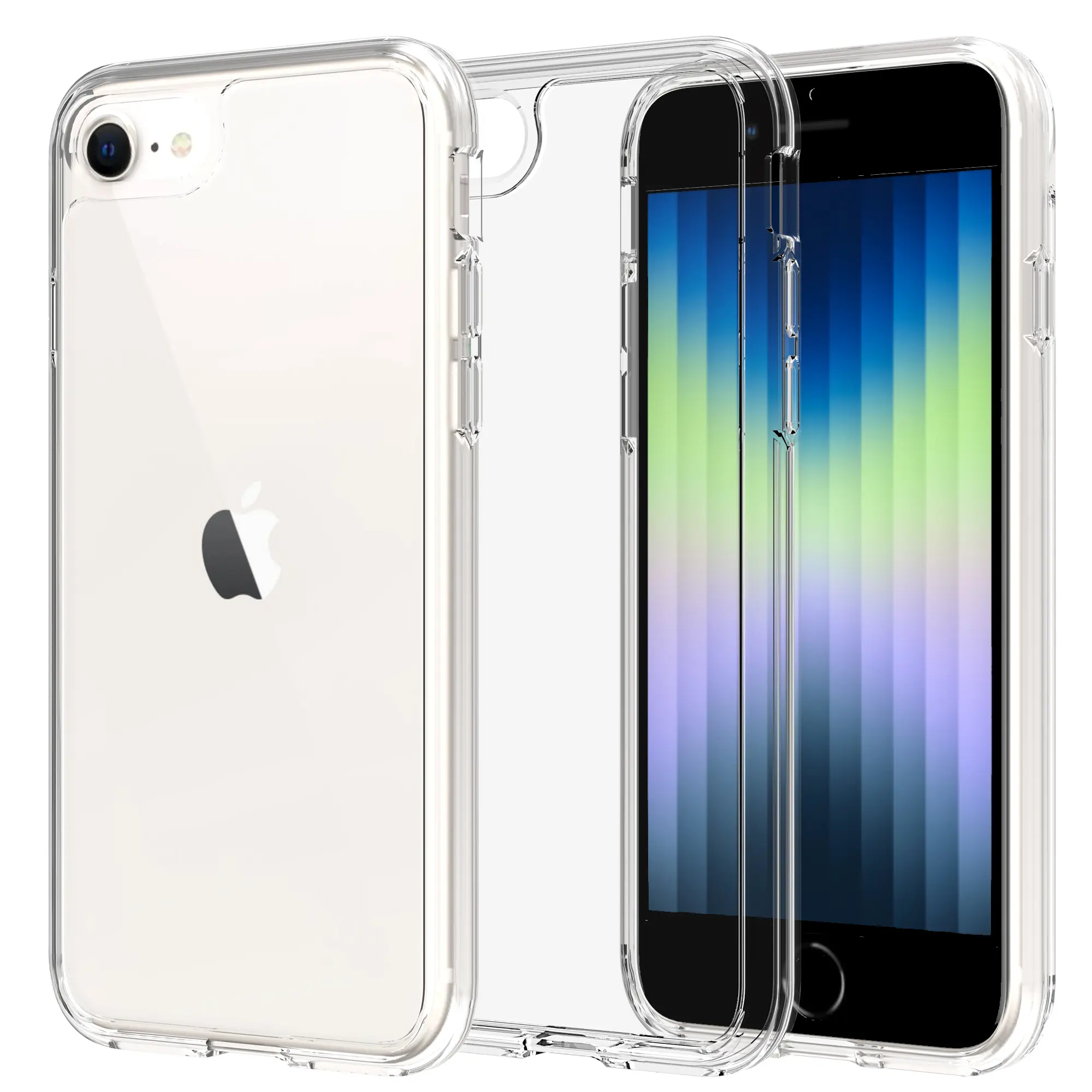 iPhone 7 Crystal Hybrid-cover, Gennemsigtig