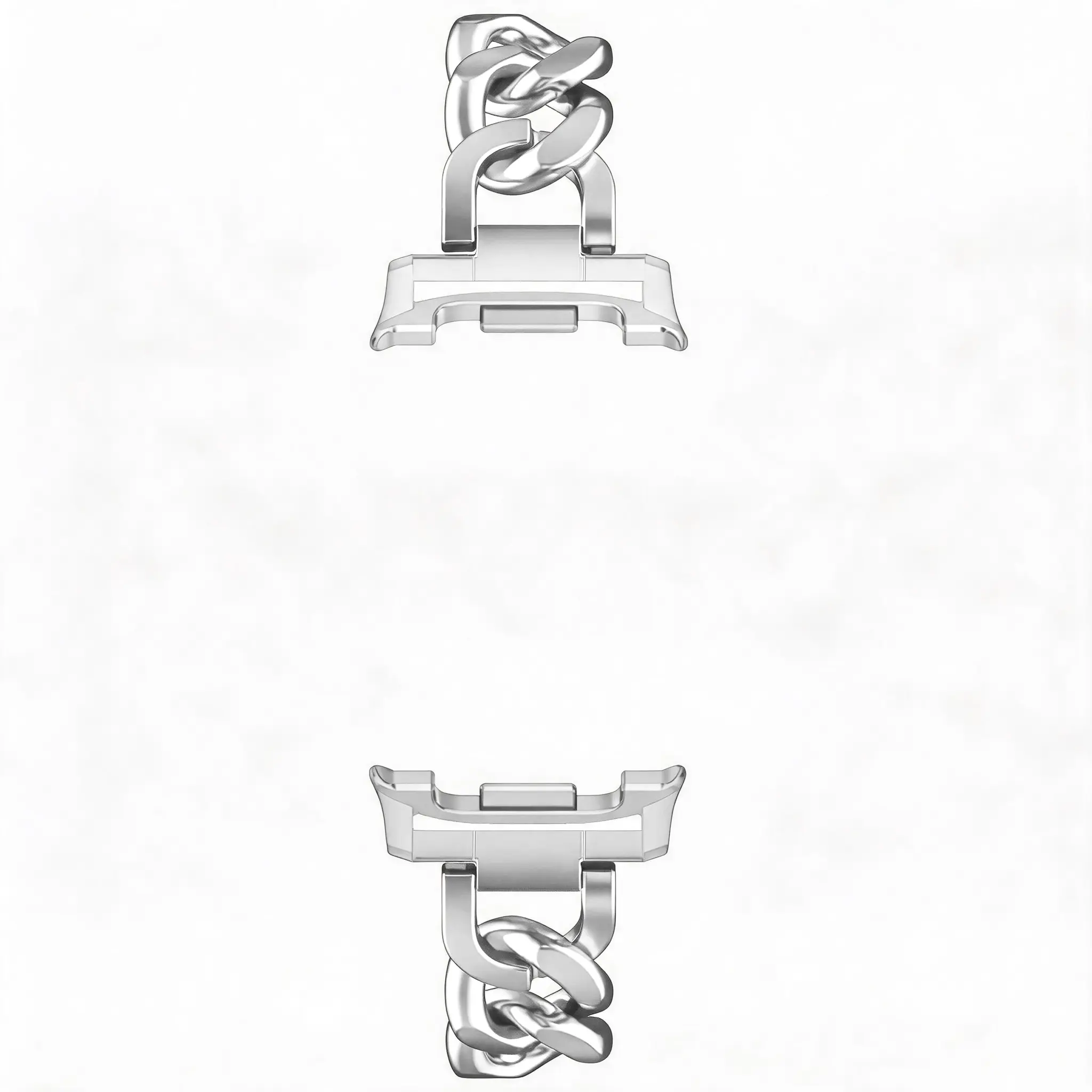 Braided Chain Bracelet Samsung Galaxy Watch 8 40mm Silver
