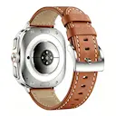 Samsung Galaxy Watch Ultra 47mm Armband i äkta läder, cognac