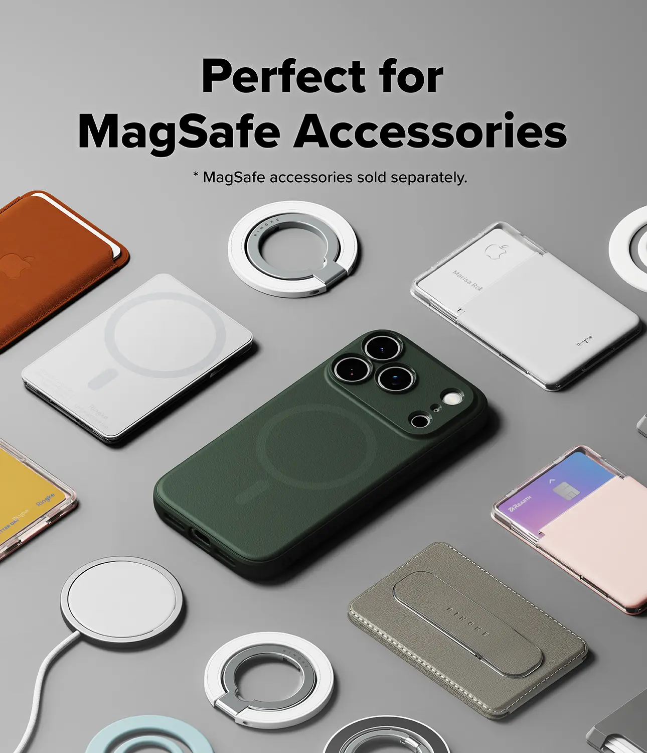 Onyx Magnetic Case iPhone 18 Pro Dark Green