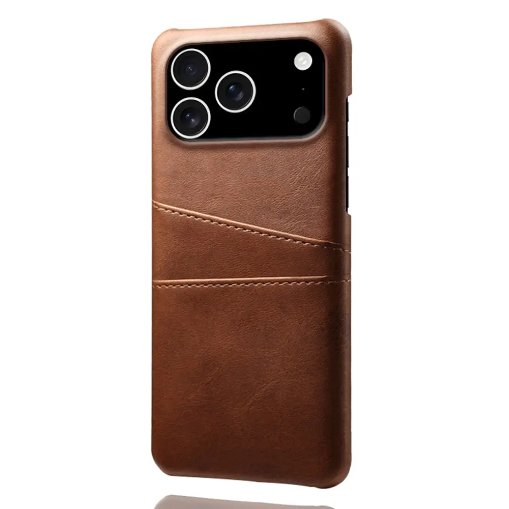 Card Slots Case iPhone 18 Pro Brun