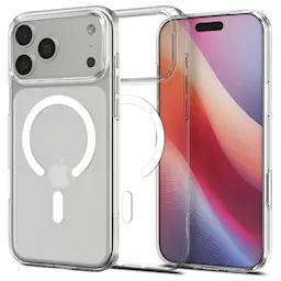 iPhone 18 Pro Max Case Liquid Crystal MagSafe Clear White