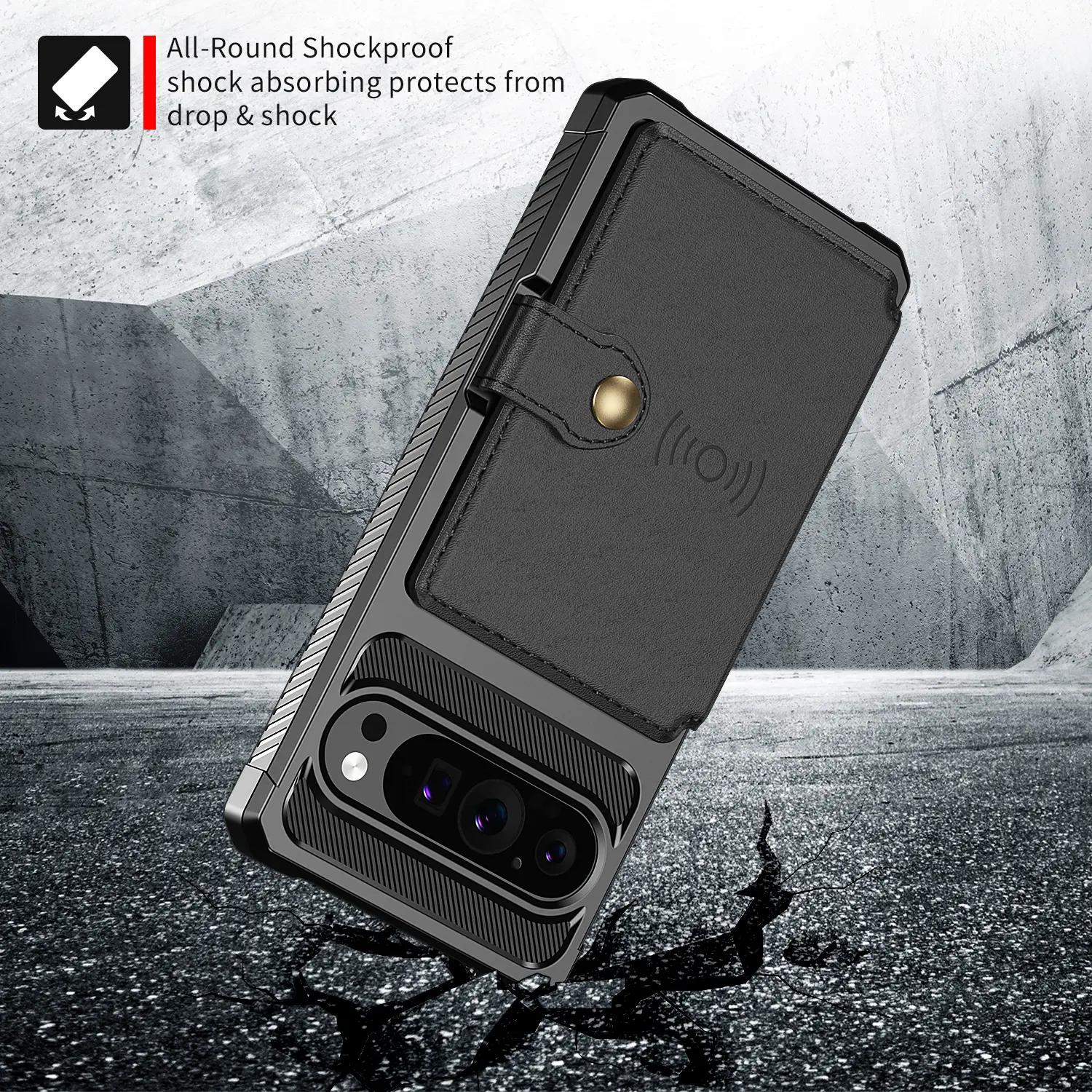 Tough Multi-slot Case Google Pixel 11 Pro XL Svart