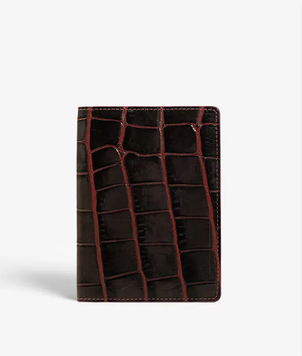 Pasetui Crocodile Taupe/Pink