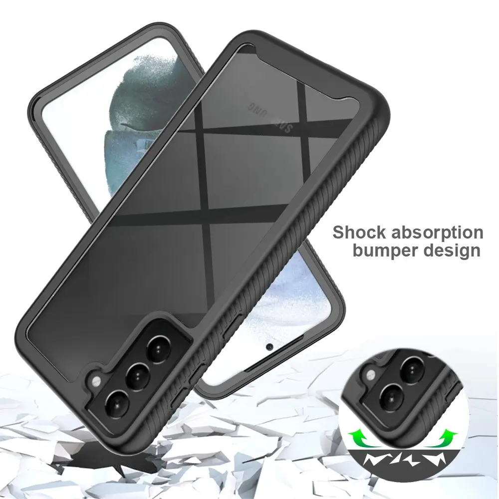 Full Protection Case Samsung Galaxy S21 Svart