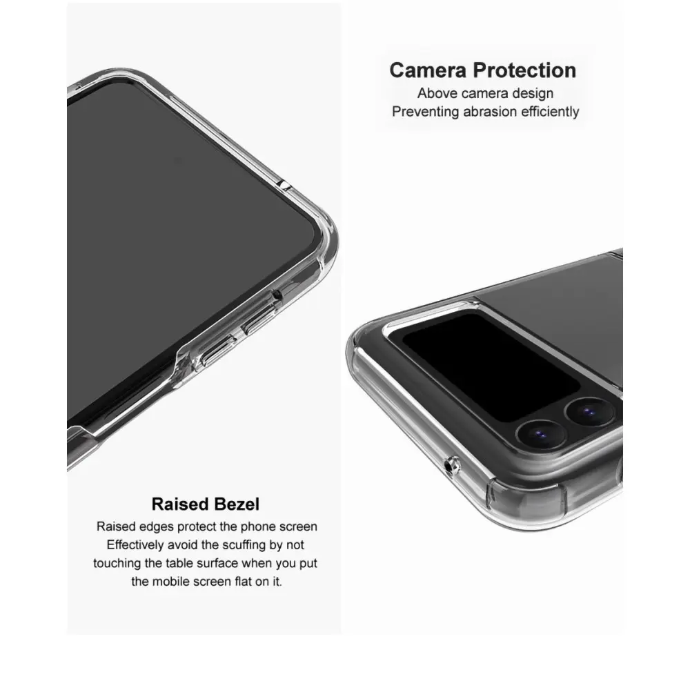 TPU Case Samsung Galaxy Z Flip 4 Genomskinlig