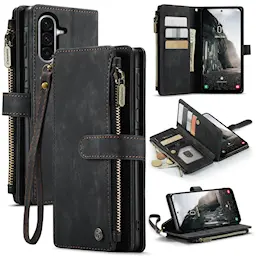 Zipper Wallet Samsung Galaxy A57 Sort