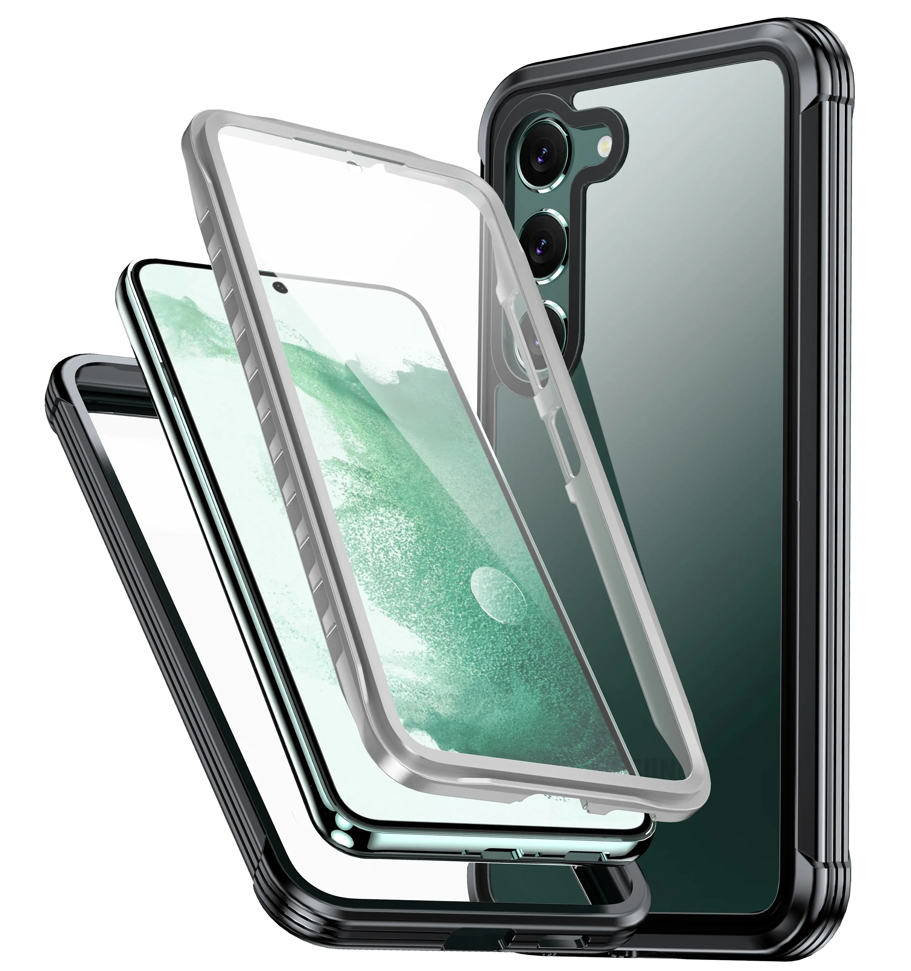 Premium Full Protection Case Samsung Galaxy S23 Sort