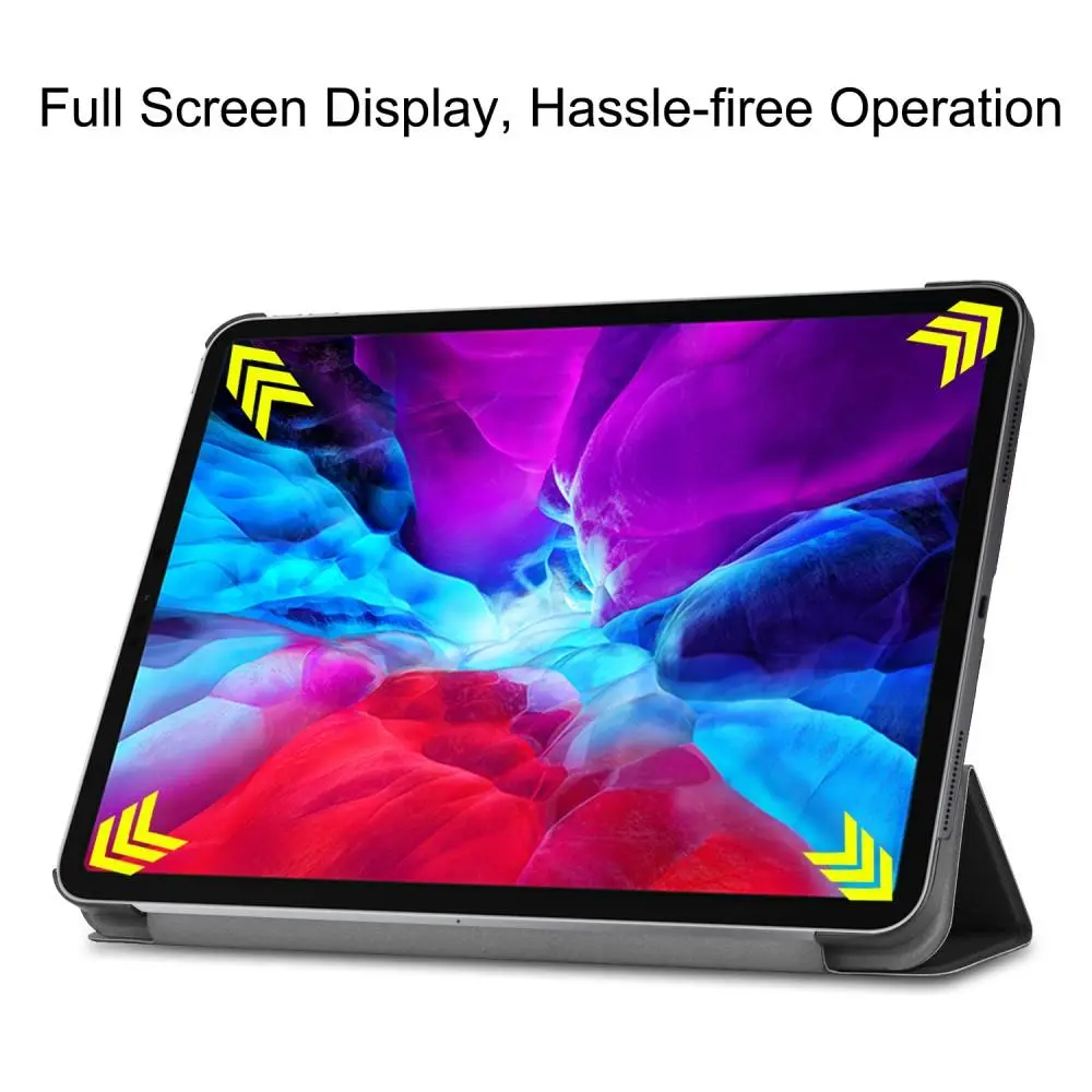 Fodral Tri-fold Apple iPad Pro 12.9 3rd Gen (2018) Svart