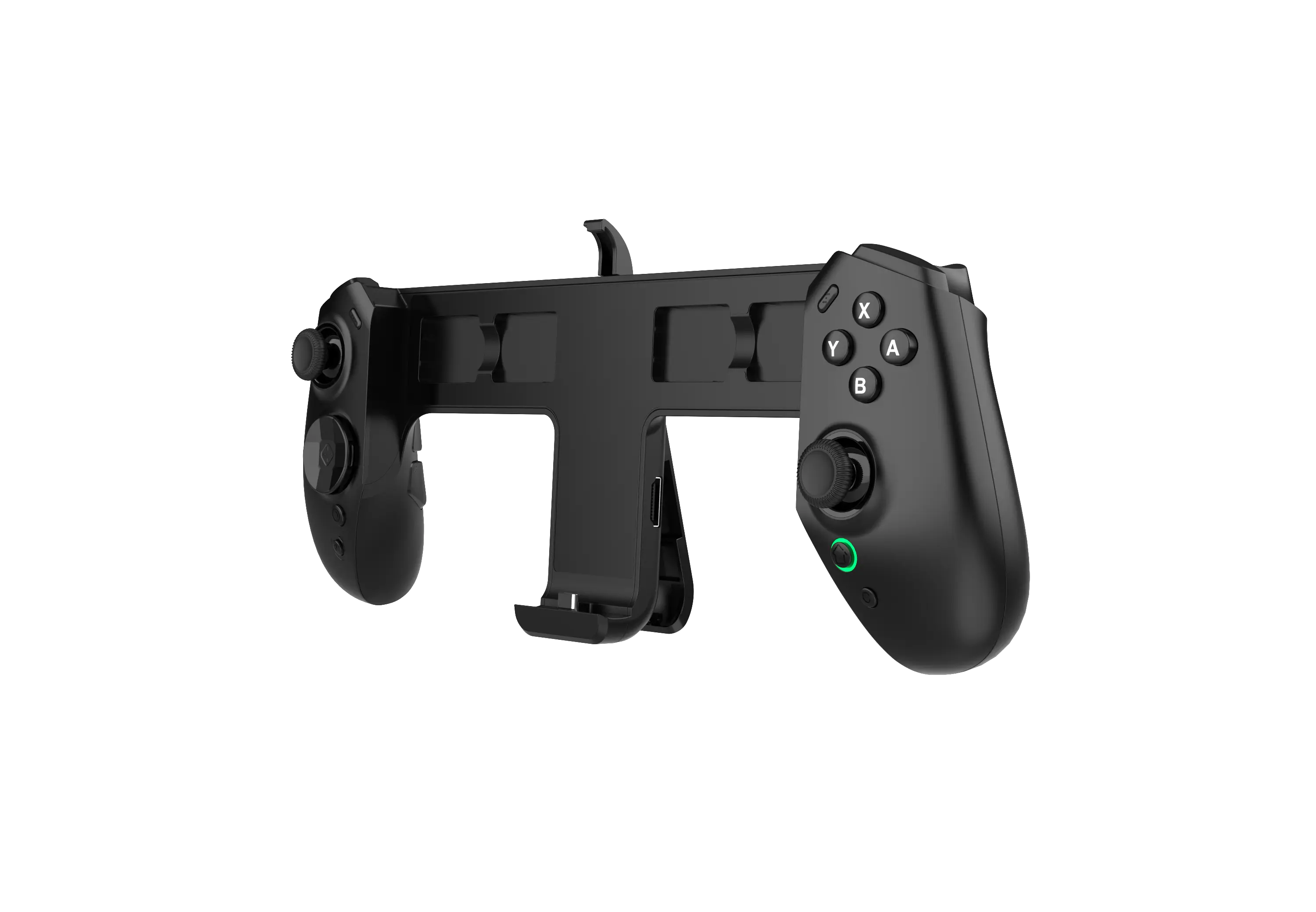 Ergonominen peliohjain Switch 2, Musta