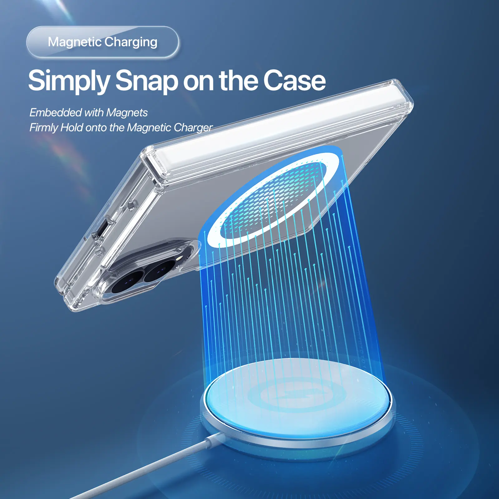 Clin Series MagSafe Samsung Galaxy Z Fold 8 transparent