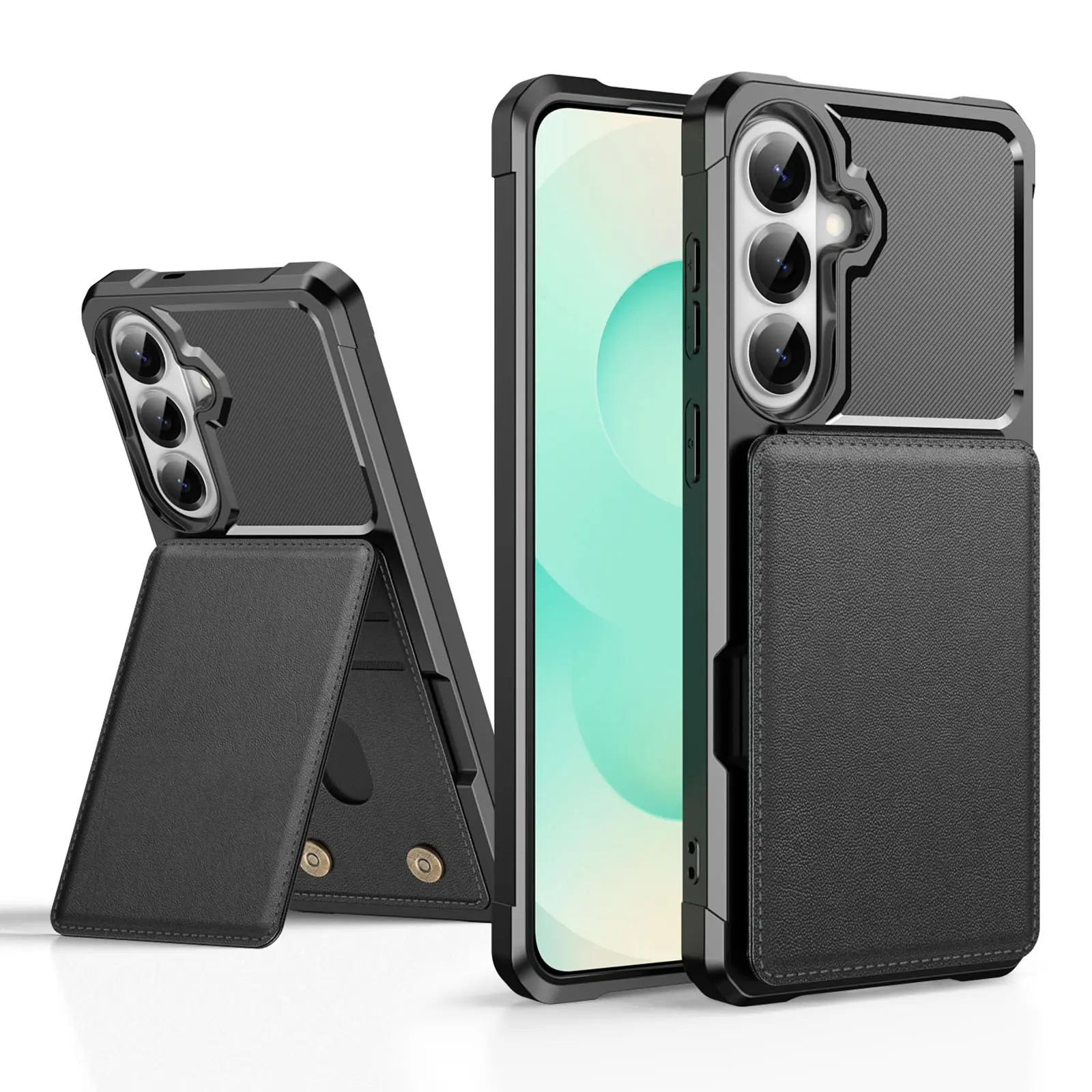 Clean Multi-slot Case Samsung Galaxy A17 Svart