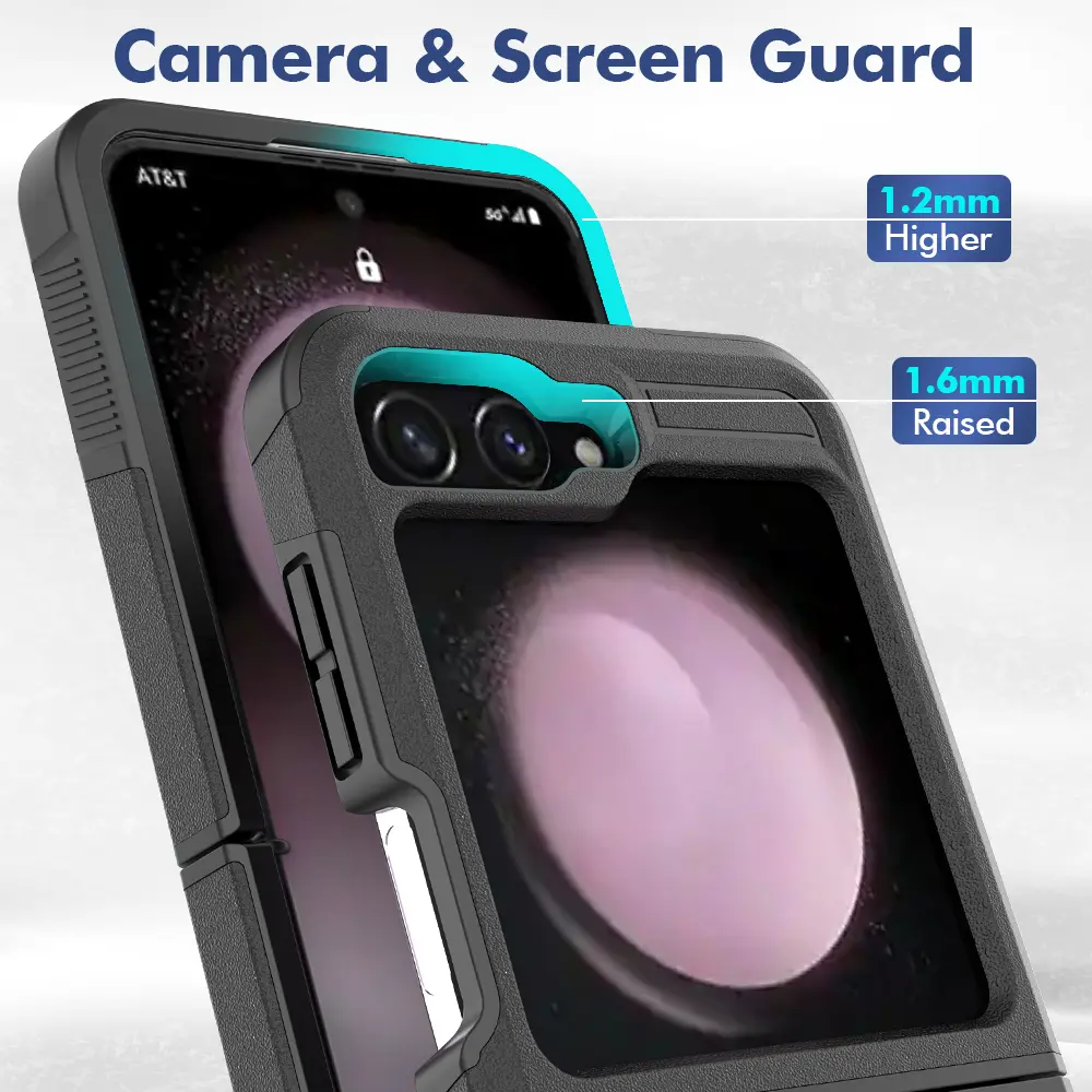 Off-road Hybridskal Samsung Galaxy Z Flip 7 FE svart