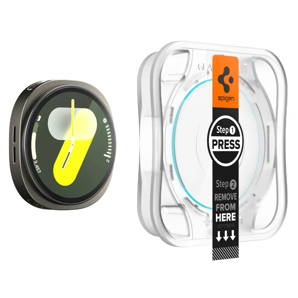 Samsung Galaxy Watch 8 44mm Screen Protector EZ Fit GLAS.tR (2-pack)