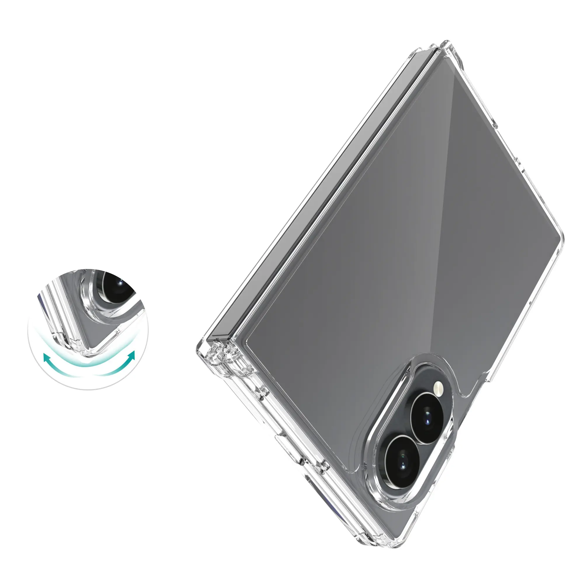 Hybridskal Samsung Galaxy Z Fold 8 transparent