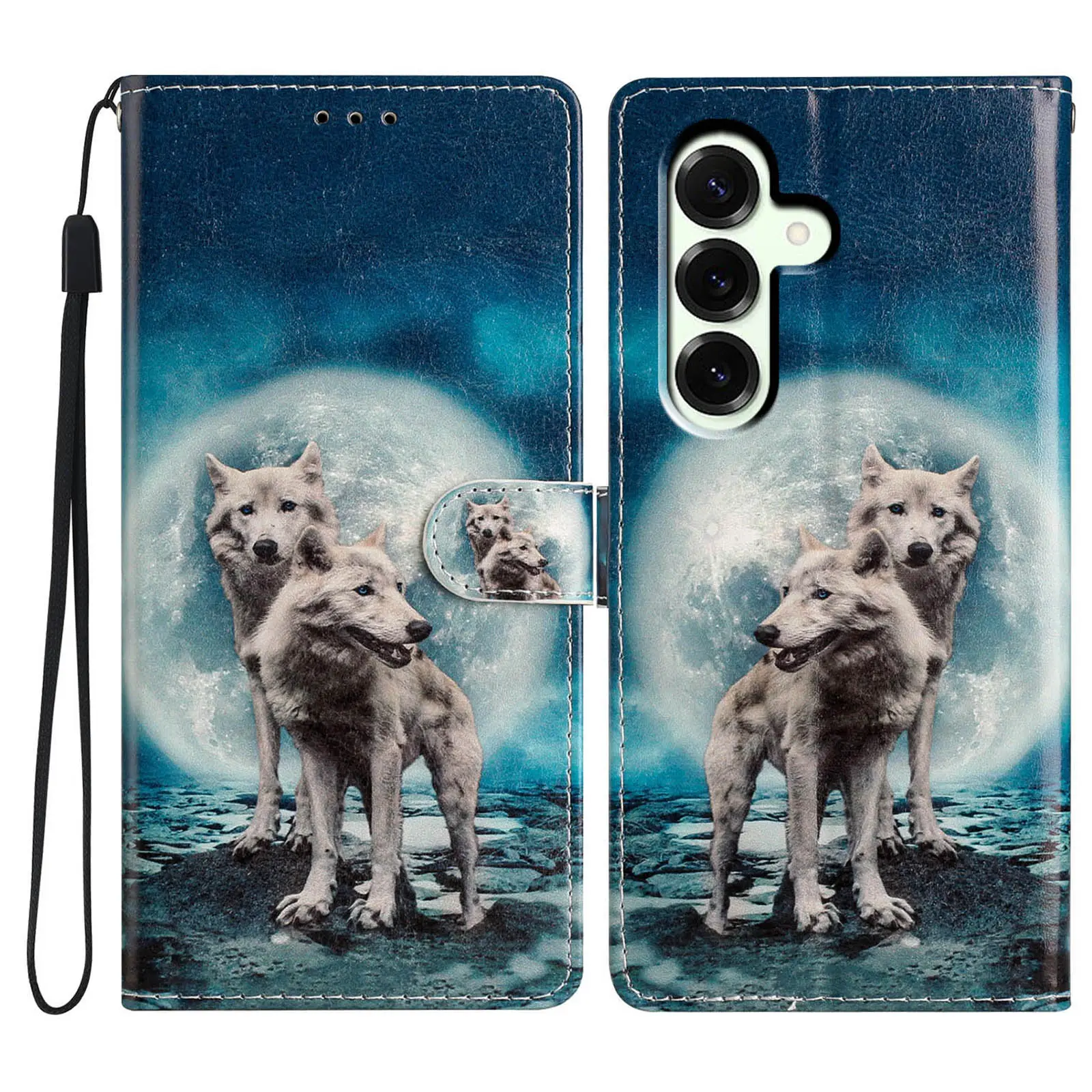 Mobilveske Samsung Galaxy A57 ulver