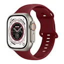 Rem af silikone til Apple Watch Ultra 49mm 1st Gen Bordeaux