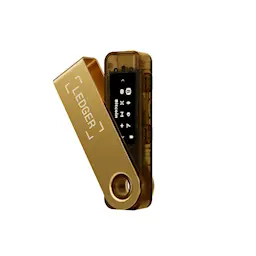 Nano S Plus Krypto hardware pung, Guld