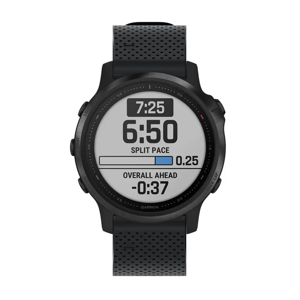 Silikonarmband Garmin Fenix 7S Svart