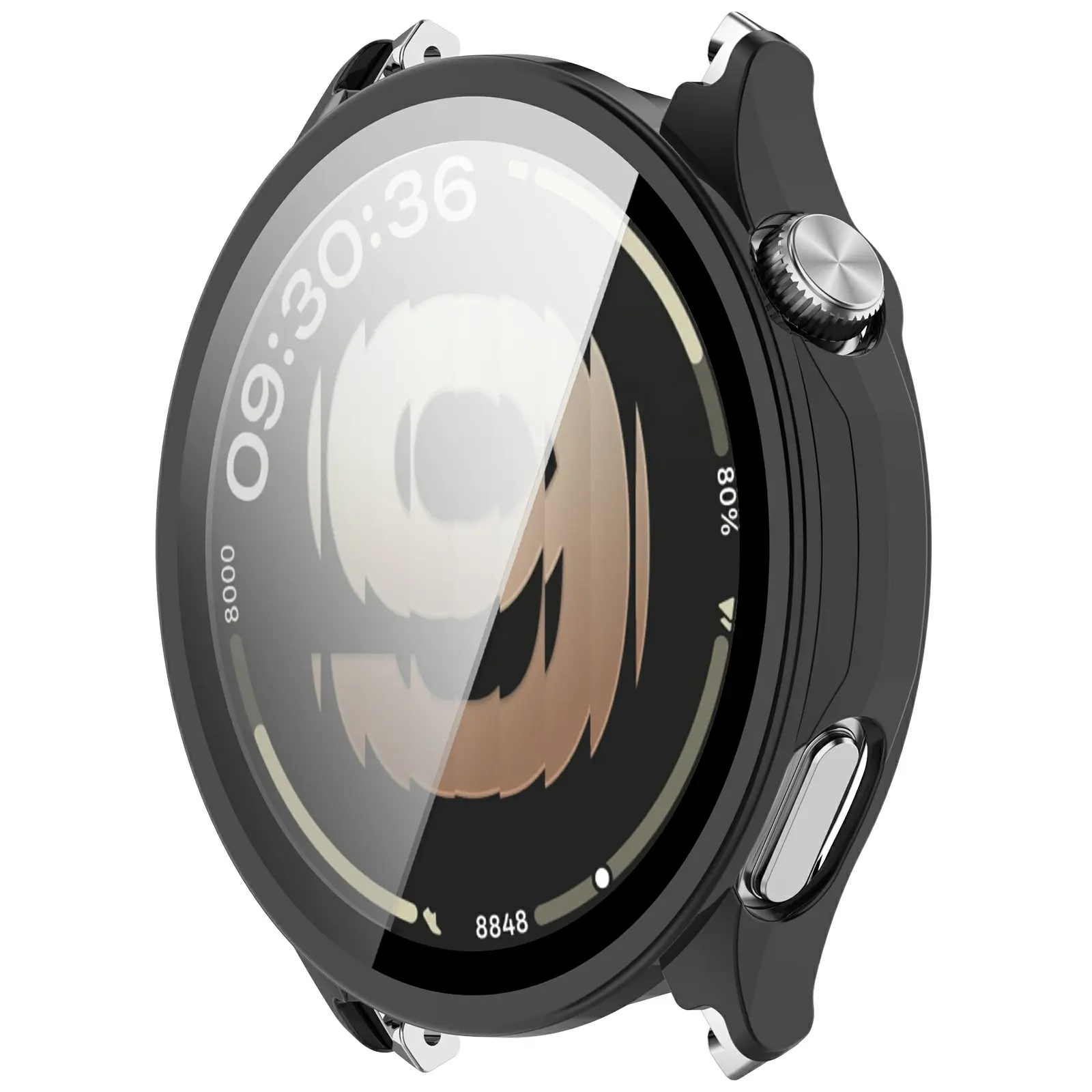 Full Cover Case  OnePlus Watch Lite Svart