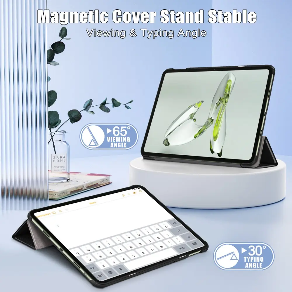 Fodral Tri-fold  OnePlus Pad Go Svart